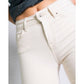 Only Cream Cotton Bootcut Jean