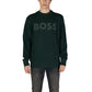 Hugo Boss Green Cotton Sweatshirt