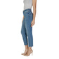 ICHI Light Blue Cotton Mom Jean