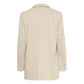 ICHI Beige Recycled Polyester Blazer