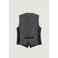 Antony Morato Black Polyester Waistcoat