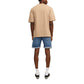 Jack Jones Blue Cotton Bermuda