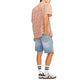 Jack Jones Light Blue Cotton Bermuda