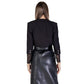 Morgan De Toi Black Polyester Sweater