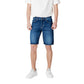 Antony Morato Blue Cotton Bermuda