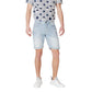 Antony Morato Light Blue Cotton Bermuda