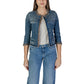 Liu Jo Light Blue Cotton Jackets & Coat