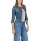 Liu Jo Light Blue Cotton Jackets & Coat