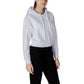 Armani Exchange White Cotton Hoody