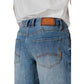 Armani Exchange Blue Polyester Bermuda