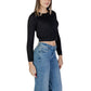 Jacqueline De Yong Black Marabou Sportswear