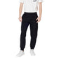 Armani Exchange Black Cotton Joggers Workout Pant
