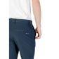 Hugo Boss Blue Polyester Skinny Pants