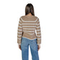 Vila Clothes Beige Cotton Sportswear