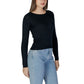 Vila Clothes Black Recycled Polyester Sportswear