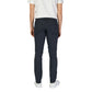 Jeckerson Blue Cotton Skinny Pant