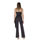 Rinascimento Black Polyester Jumpsuit
