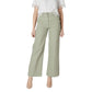 Morgan De Toi Green Cotton Relaxed Fit Jean