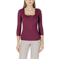 Morgan De Toi Purple Viscose Long Sleeve