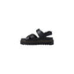 Dr. Martens Black Leather Sandal