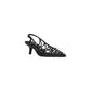 ASH Black Leather High Heel