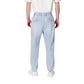 Gianni Lupo Blue Cotton Slim Fit Jean
