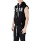 Icon Black Cotton Hoody