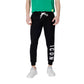 Icon Black Cotton Joggers Workout Pant