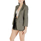 Only Green Viscose Blazer