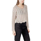 Only Beige Recycled Cotton Sportswear