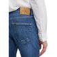 Calvin Klein Jeans Blue Cotton Relaxed Fit Jean