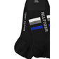 Tommy Hilfiger Black Cotton Sock