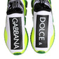 Dolce & Gabbana Black White Slip On Sorrento Sneakers Shoes
