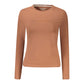 Guess Jeans Brown Cotton Women T-Shirt