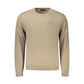 Napapijri Brown Wool Men Sweater