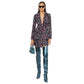 PINKO Black Polyester Women's Blazer