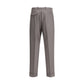 Margiela Green Fleece Wool Dress Pants
