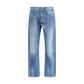 Margiela Blue Cotton Jeans Denim