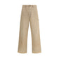 Margiela Beige Cotton Casual Pants