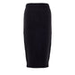 Tom Ford Black Cotton Midi Skirt