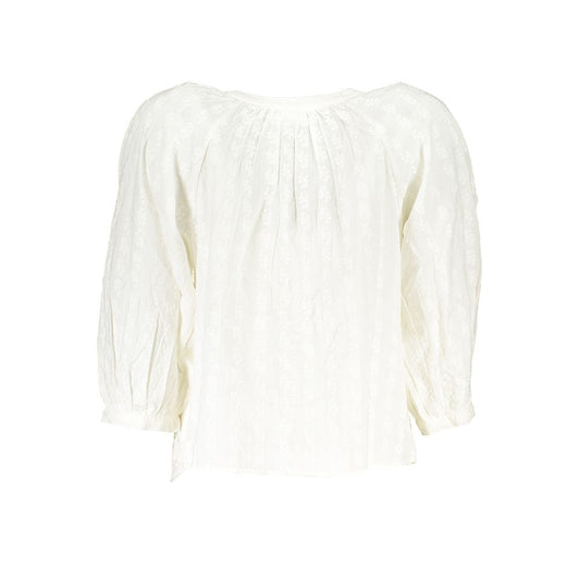 Desigual White Cotton Shirt