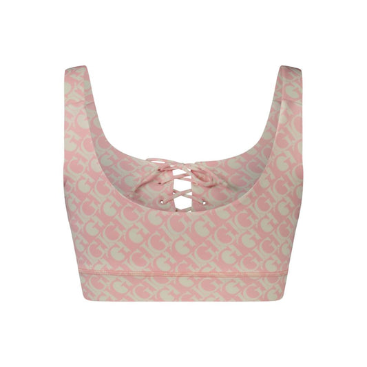 Guess Jeans Pink Polyester Shirt