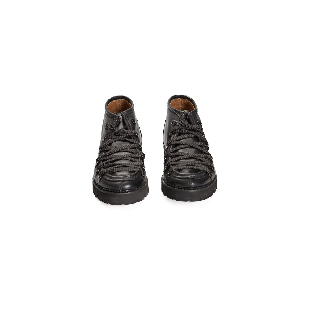 Roberto Pepe Luxury Black Calfskin Boot