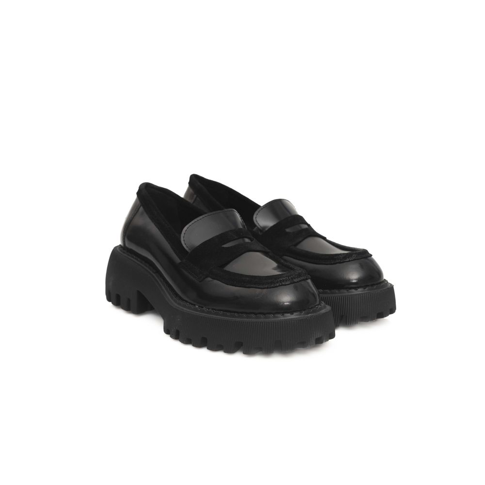Cerruti 1881 Black Calfskin Loafer