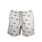 Karl Lagerfeld White Polyester Men's Swim Trunks