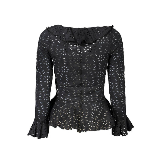 Desigual Black Cotton Shirt