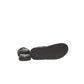 Cerruti 1881 Black Cowhide Men Sandal