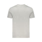 Napapijri Gray Cotton Men T-Shirt