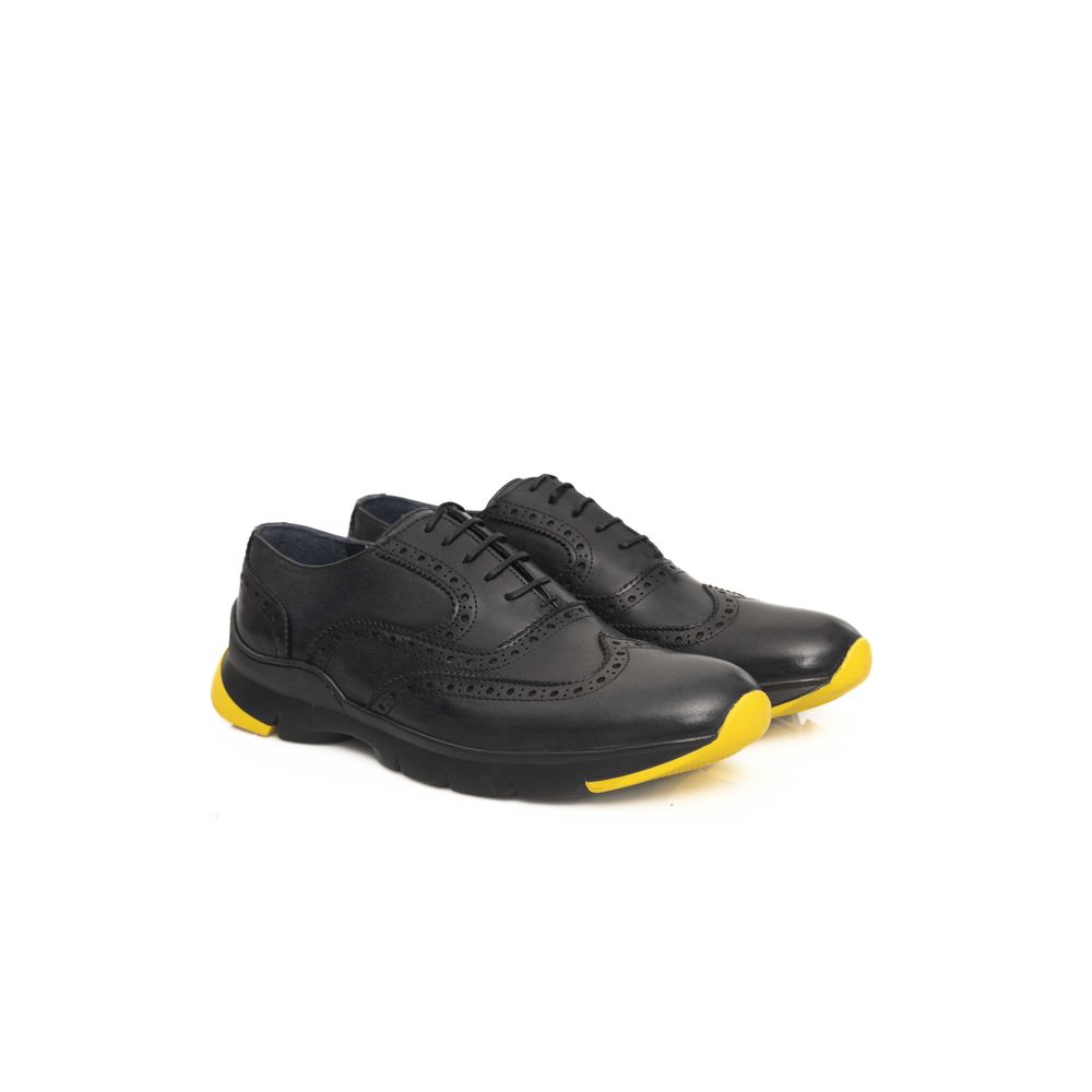 Cerruti 1881 Gray Cowhide Shoe