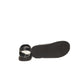 Cerruti 1881 Black Leather Men Sandal